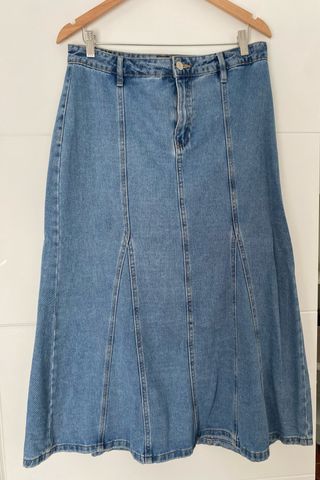 Falda Vaquera Larga