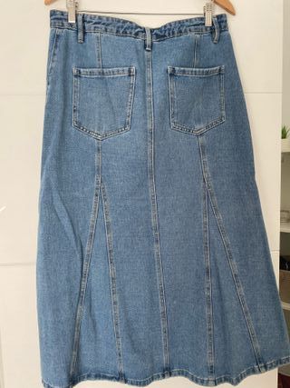 Falda Vaquera Larga