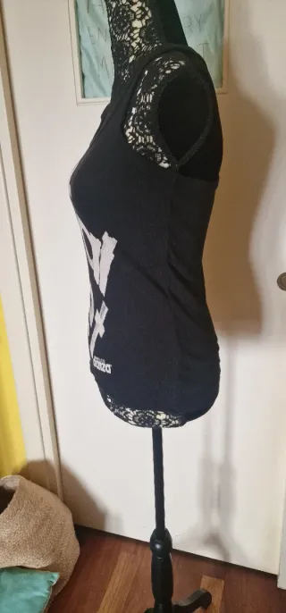 Canotta fitness Dimensione Danza nera