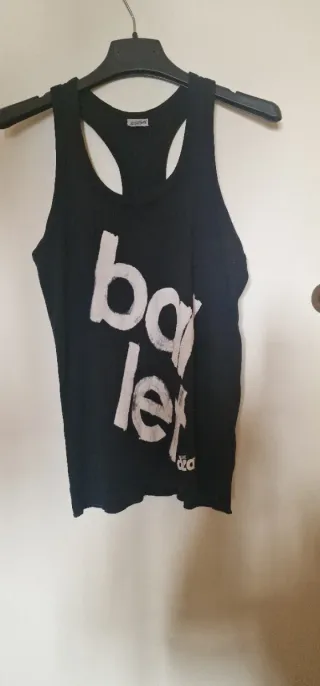 Canotta fitness Dimensione Danza nera