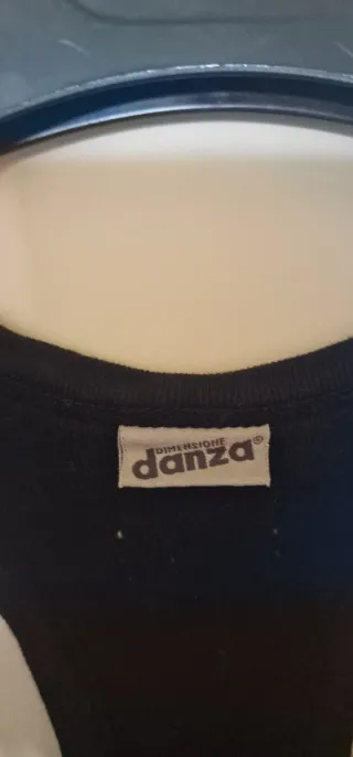 Canotta fitness Dimensione Danza nera