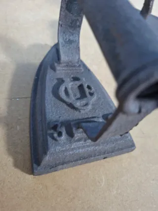 3 Planchas de Hierro Antiguas