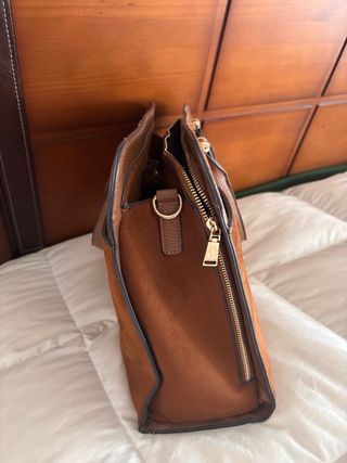 Maletín/Bandolera Marrón Piel