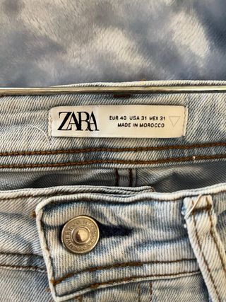 Pantalón vaquero hombre Zara