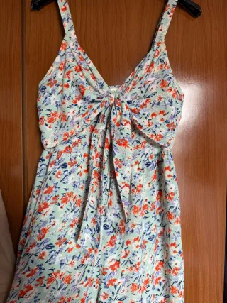 Mono largo estampado floral