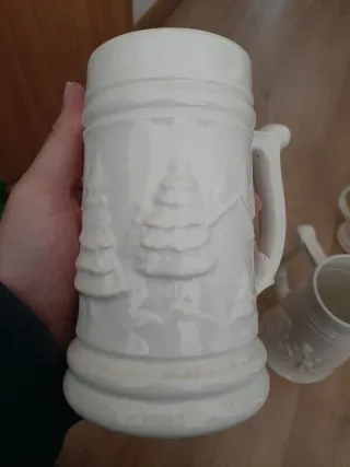 La Cartuja de Sevilla: Jarra y 6 Tazas