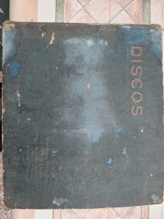 Archivo discos Casau.12 discos vinilo 78rpm 25cm