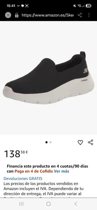 Zapatillas Skechers Go Walk Flex Gris