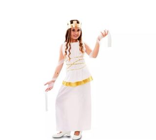 Disfraz chica griega,talla aproximada 10-12