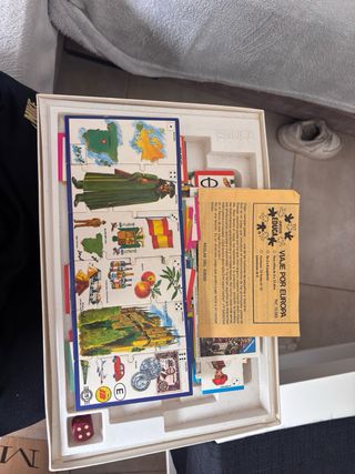Viaje por Europa - Juego de Mesa Educa