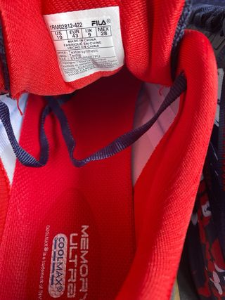 Lote 2 Pares Zapatillas Fila T43