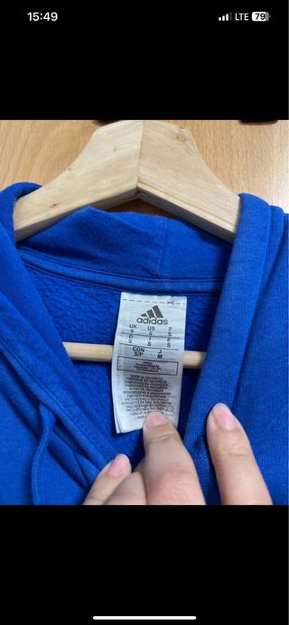 Sudadera Adidas Azul