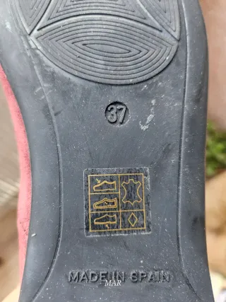 Bailarinas Piel burdeos Made in Spain