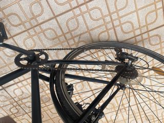 Bicicleta de paseo BTWIN negra