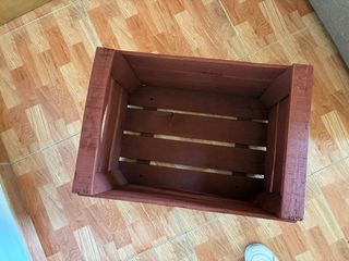 Caja de madera vintage