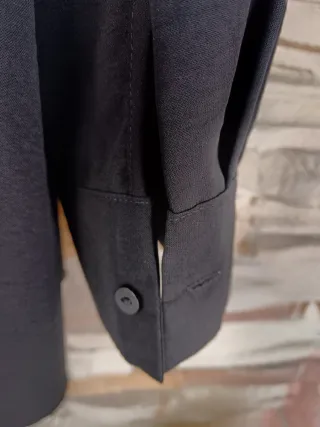 Blusa negra talla grande XXXL