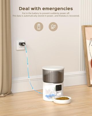 Comedero Electrónico Perro/Gato + Bebedero