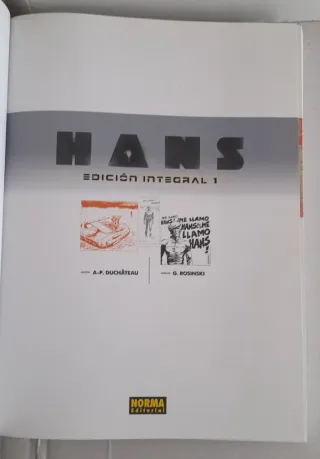 Hans: edición integral 1