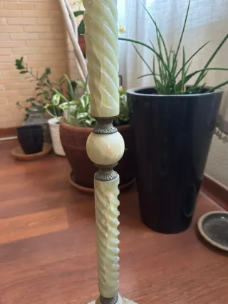 Lámpara antigua ónix