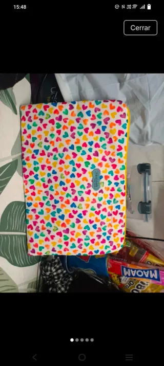 Borse in tela con cuori