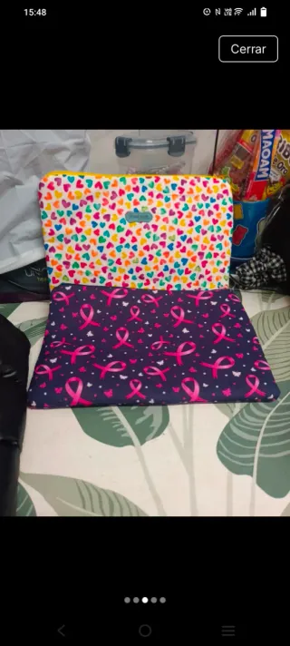 Borse in tela con cuori