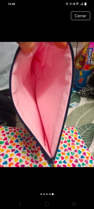 Borse in tela con cuori