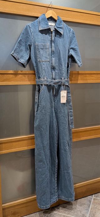 Mono vaquero Mango azul talla M