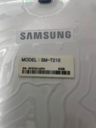 Tablet Samsung Galaxy Tab 3 WiFi 8GB Blanca.20€