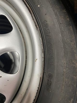 Llantas Golf II GTI/G60 con neumáticos