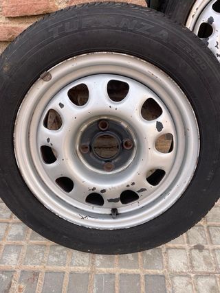 Llantas Golf II GTI/G60 con neumáticos