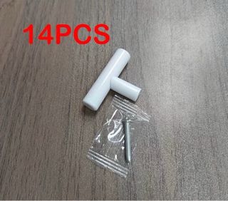 14 Tiradores Acero Inoxidable Pequeños