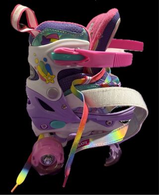 Patines LED Unicornio Morado