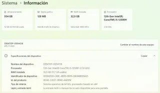 Dell XPS 15 9520 - i5 12500H, 32Gb RAM, 1TB NVMe