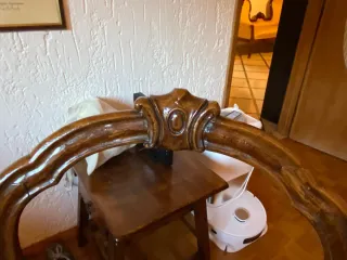 Set arredo Luigi XV tessuto e legno