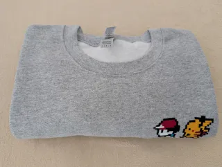 Felpa Pokémon Giallo Game Boy Nintendo