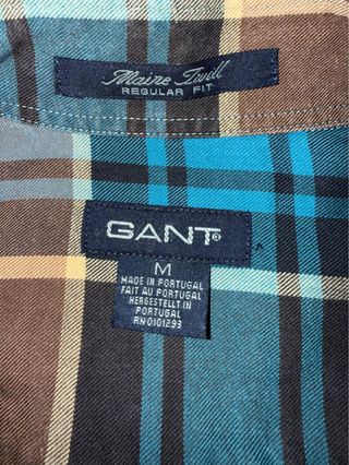 Camisa de cuadros Gap hombre