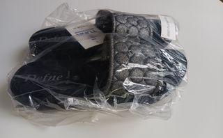 Sandalias Defne Talla 38 Doradas y Plateadas