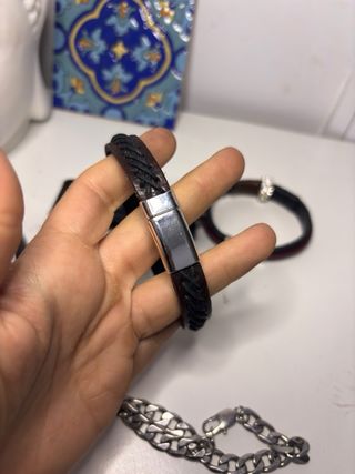 Lote 5 Bracciali Uomo