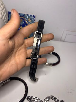 Lote 5 Bracciali Uomo