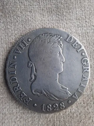 4 reales 1828.