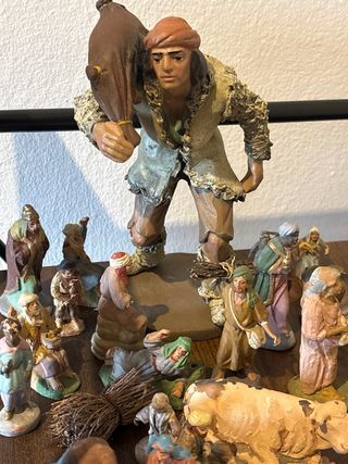 Figuras Belén de Barro Artesanales