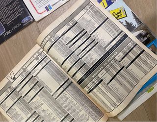 Lote revistas antiguas de coches 1983 / 1984