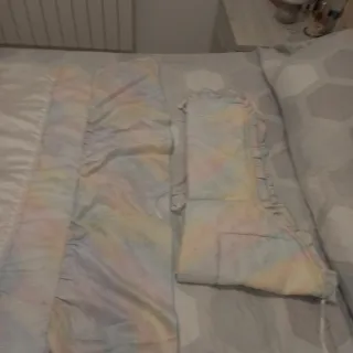 Colcha cuna con protectores