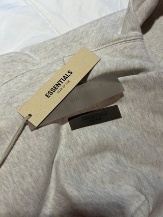 Sudadera Essentials Gris Talla M