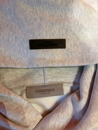 Sudadera Essentials Gris Talla M