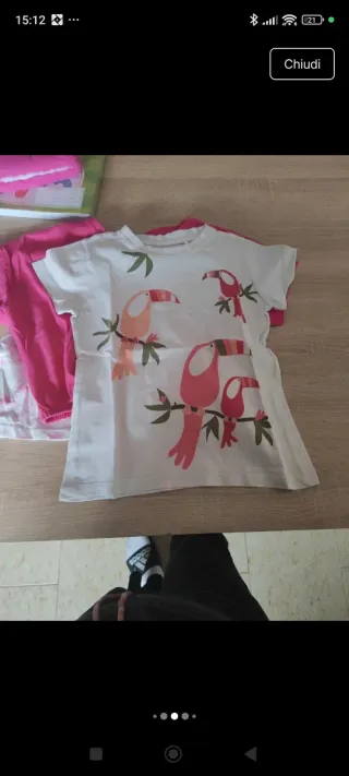 Set estivo bambina 5 anni