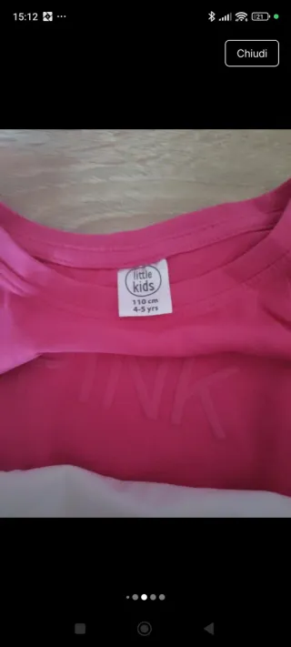 Set estivo bambina 5 anni