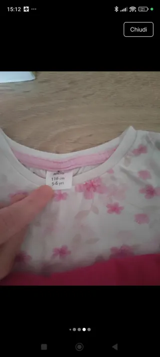 Set estivo bambina 5 anni