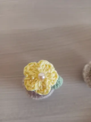 Set 4 Piante Grasse Uncinetto