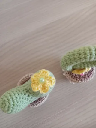 Set 4 Piante Grasse Uncinetto